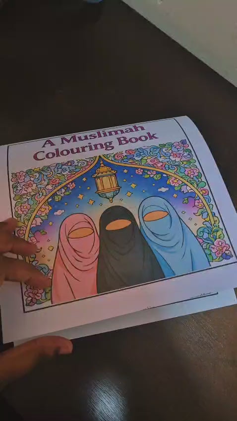 A Muslimah Colouring Book