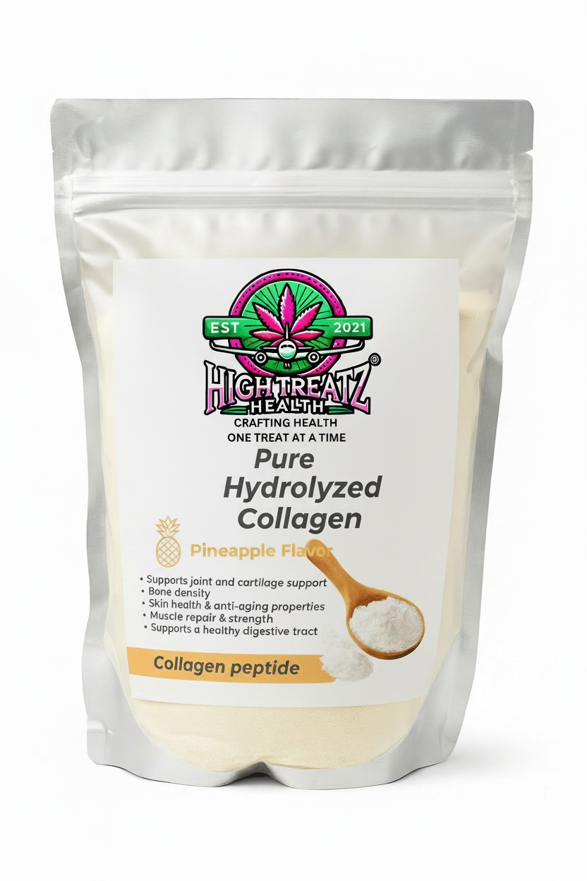 Pure Hydrolyzed Collagen with Pineapple Flavor