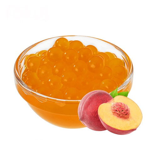 Peach Boba