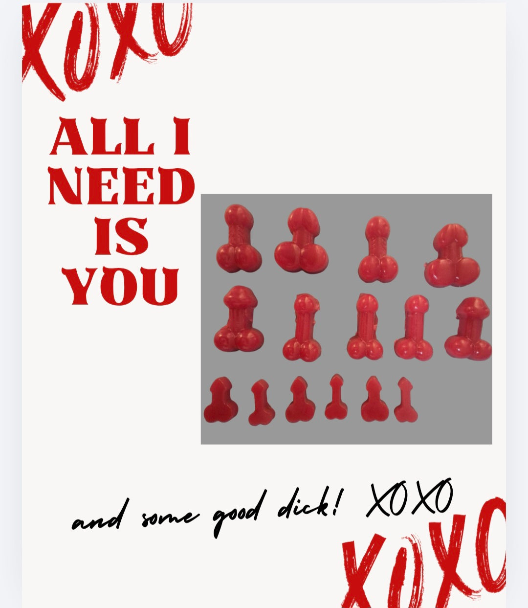 Valentines Novelty Gummies