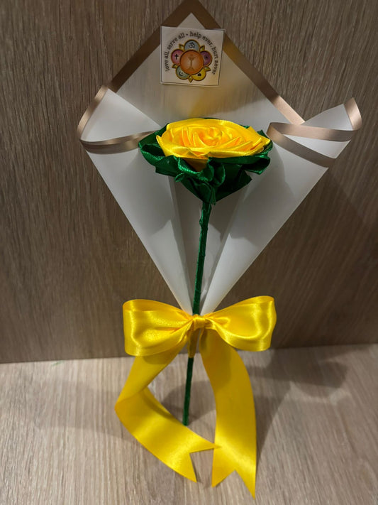 Single Eternal Rose Wrapped