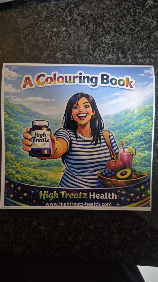 Hightreatz Health Family Inspired Colouring Book