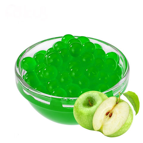 Apple Bursting Boba
