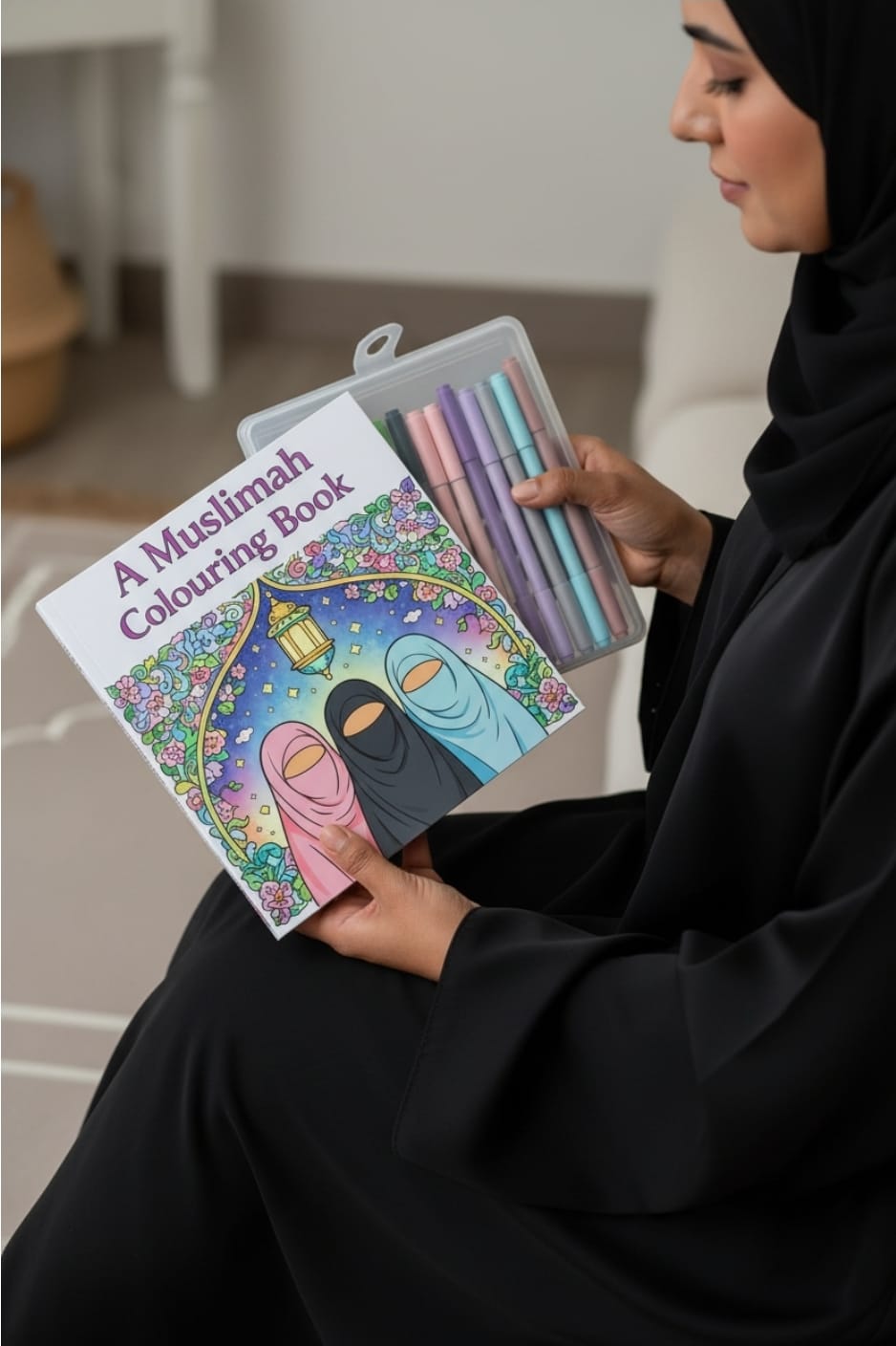 A Muslimah Colouring Book